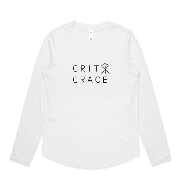 Courage Curve Long Sleeve Tee Thumbnail