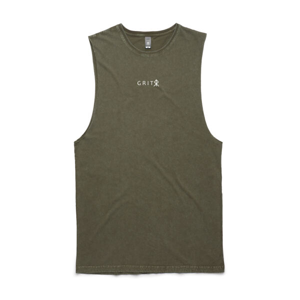 GRIT COURAGE Stone Wash Tank Thumbnail
